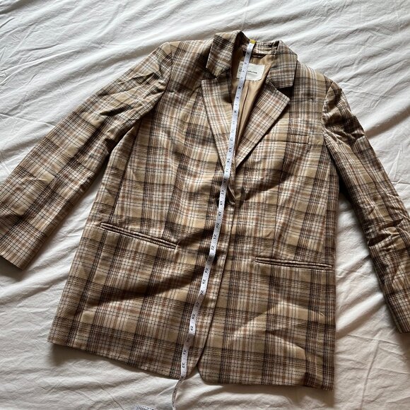 NWT Everlane The Oversized Blazer in Buttersmooth W's 12 - Picture 6 of 10